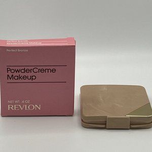 Revlon Powdercreme Full Matte Coverage Makeup - Perfect Bronze